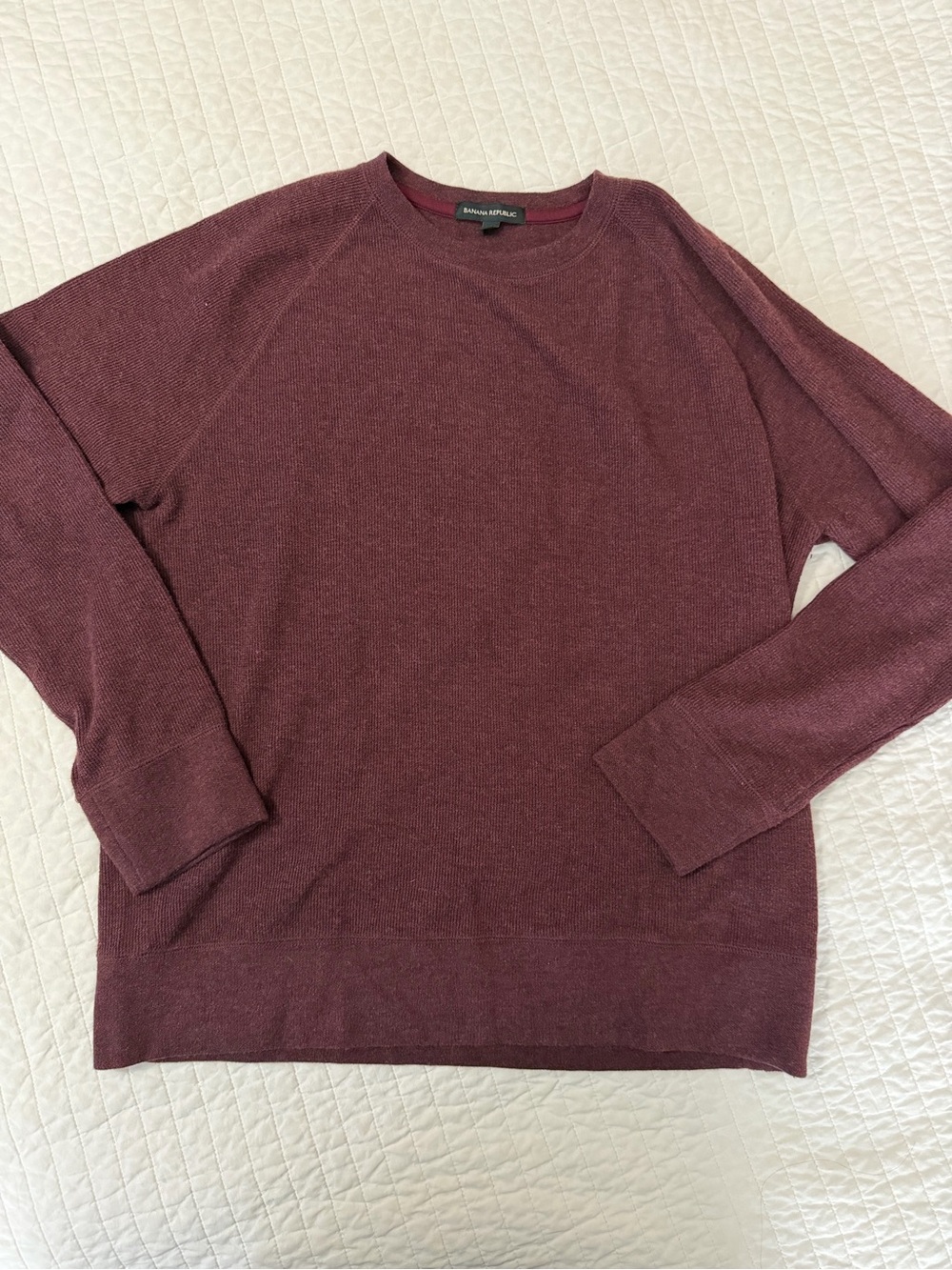 Banana Republic Men’s Crewneck Sweater - Maroon